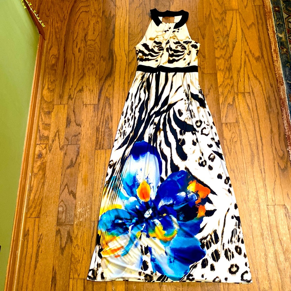 Size 2 Animal Print & floral Dress